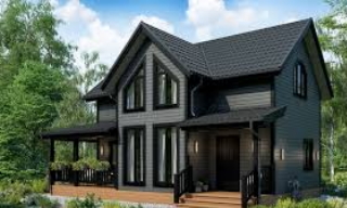 Проекты каркасных домов с террасой от 3677 рублей | Строй-Мжг
