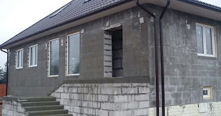 Фасад из газобетона для дома в Можге - Строй-Мжг, качественная отделка от 2101 руб.